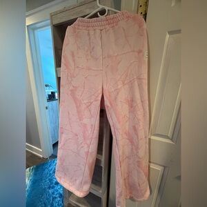 Comfrt Pink camo Wide Leg Women's Pants